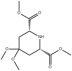 59234-74-1 4,4-Dimethoxy-2β,6α-piperidinedicarboxylic acid dimethyl ester