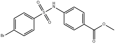 methyl 4-{[(4-bromophenyl)sulfonyl]amino}benzoate