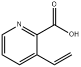 2-Pyridinecarboxylicacid,3-ethenyl-(9CI) 化学構造式