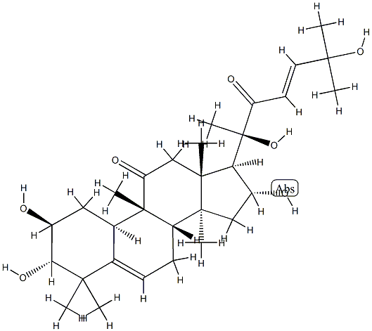 葫芦素F, 5939-57-1, 结构式