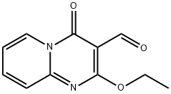 4H-Pyrido[1,2-a]pyrimidine-3-carboxaldehyde,2-ethoxy-4-oxo-(9CI) 化学構造式