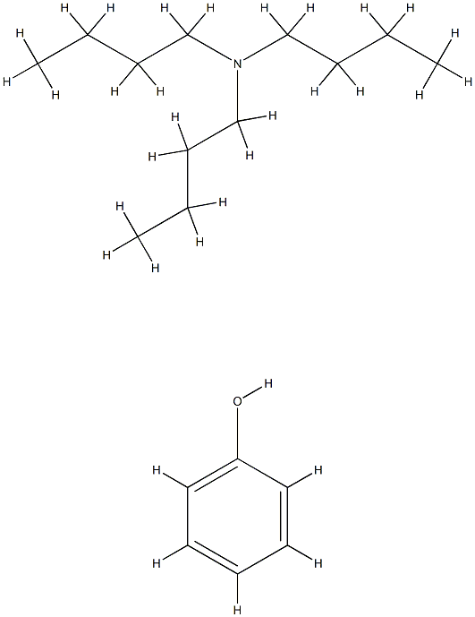 PHENOL, COMPOUND WITH N,N-DIBUTYLBUTYLAMINE (1:1),5950-82-3,结构式