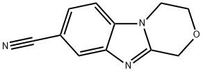 1H-[1,4]Oxazino[4,3-a]benzimidazole-8-carbonitrile,3,4-dihydro-(7CI,9CI),59504-43-7,结构式