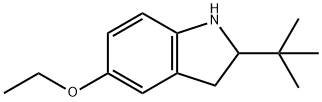 1H-Indole,2-(1,1-dimethylethyl)-5-ethoxy-2,3-dihydro-(9CI) 化学構造式