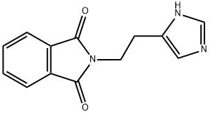 1H-?Isoindole-?1,?3(2H)?-?dione, 2-?[2-?(1H-?imidazol-?5-?yl)?ethyl]?- 化学構造式