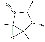 6-Oxabicyclo[3.1.0]hexan-2-one,1,3,4,5-tetramethyl-,(3R,4S)-rel-(9CI) 化学構造式