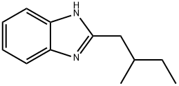 1H-Benzimidazole,2-(2-methylbutyl)-(9CI),59652-30-1,结构式