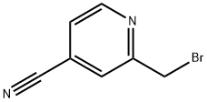 2-(溴甲基)异烟腈 结构式