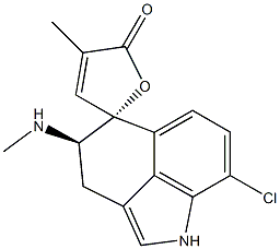 8-chlororugulovasine B 化学構造式