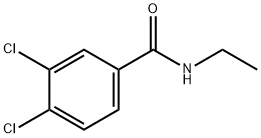 3,4-dichloro-N-ethylbenzamide Structure