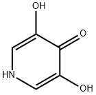 4(1H)-Pyridinone,3,5-dihydroxy-(9CI) 结构式