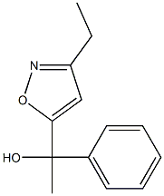 5-Isoxazolemethanol,3-ethyl-alpha-methyl-alpha-phenyl-(9CI) Structure