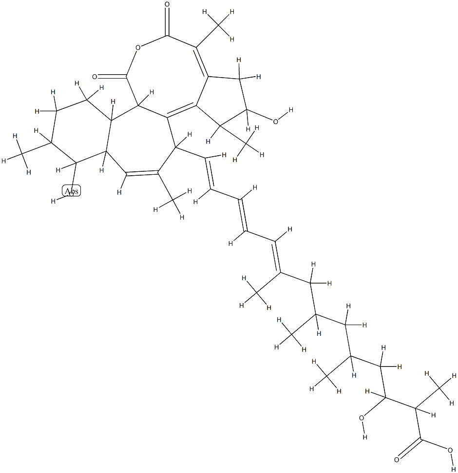 aurantinin A Structure