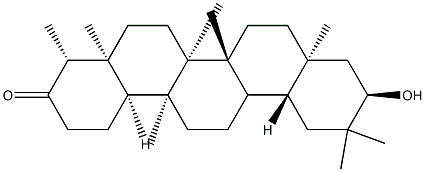21-hydroxyfriedelan-3-one Structure