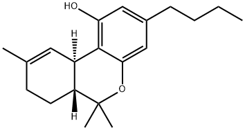 butyl-delta(9)-tetrahydrocannabinol Structure