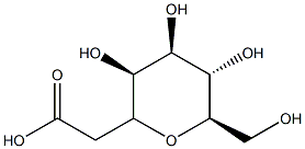 D-manno-Octonic acid, 3,7-anhydro-2-deoxy-, (3xi-iota)- (9CI) 结构式