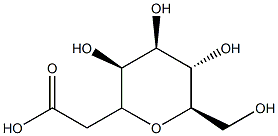 D-manno-Octonic acid, 3,7-anhydro-2-deoxy-, (3xi-iota)- (9CI) 化学構造式