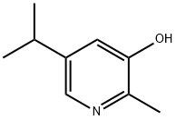 3-Pyridinol,2-methyl-5-(1-methylethyl)-(9CI),60138-34-3,结构式