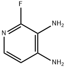 2-氟吡啶-3,4-二胺 结构式