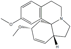 1,2-Didehydro-3β,15-dimethoxyerythrinan Struktur