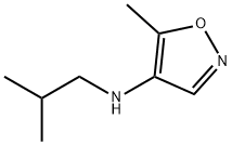 4-Isoxazolamine,5-methyl-N-(2-methylpropyl)-(9CI) Struktur