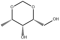 D-Xylitol, 1-deoxy-2,4-O-methylene- (9CI) 化学構造式