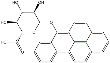 BENZO(A)PYRENYL-6-GLUCURONIDE Structure