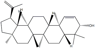 Lupa-1,20(29)-dien-3β-ol Structure