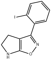 4H-Pyrrolo[3,2-d]isoxazole,5,6-dihydro-3-(2-iodophenyl)-(9CI) 结构式