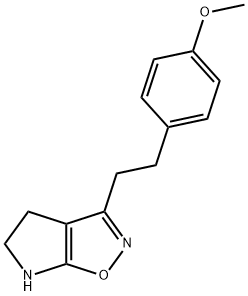 4H-Pyrrolo[3,2-d]isoxazole,5,6-dihydro-3-[2-(4-methoxyphenyl)ethyl]-(9CI),603067-67-0,结构式