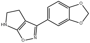 4H-Pyrrolo[3,2-d]isoxazole,3-(1,3-benzodioxol-5-yl)-5,6-dihydro-(9CI)|