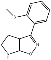 4H-Pyrrolo[3,2-d]isoxazole,5,6-dihydro-3-[2-(methylthio)phenyl]-(9CI) 结构式