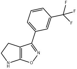 603067-84-1 4H-Pyrrolo[3,2-d]isoxazole,5,6-dihydro-3-[3-(trifluoromethyl)phenyl]-(9CI)