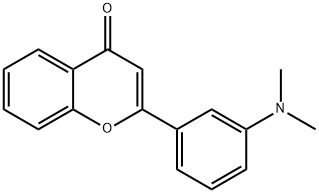 4H-1-Benzopyran-4-one,2-[3-(dimethylamino)phenyl]-(9CI),603134-28-7,结构式