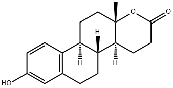 3-Hydroxy-D-homo-17a-oxaestra-1,3,5(10)-trien-17-one Structure