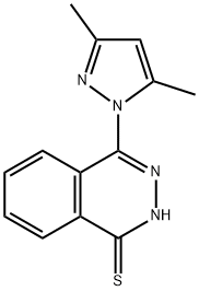 1(2H)-Phthalazinethione,4-(3,5-dimethyl-1H-pyrazol-1-yl)-(9CI),604754-58-7,结构式