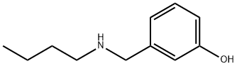 3-[(butylamino)methyl]phenol Struktur