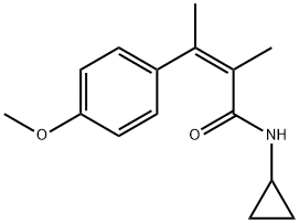 (Z)-N-Cyclopropyl-α,β-dimethyl-4-methoxycinnamamide|