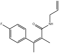 (Z)-N-알릴-α,β-디메틸-4-플루오로신남아미드