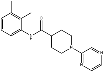 605639-25-6 4-Piperidinecarboxamide,N-(2,3-dimethylphenyl)-1-pyrazinyl-(9CI)