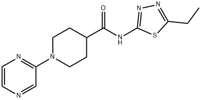 605639-46-1 4-Piperidinecarboxamide,N-(5-ethyl-1,3,4-thiadiazol-2-yl)-1-pyrazinyl-(9CI)
