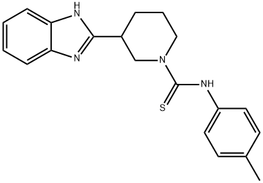 606089-78-5 1-Piperidinecarbothioamide,3-(1H-benzimidazol-2-yl)-N-(4-methylphenyl)-(9CI)
