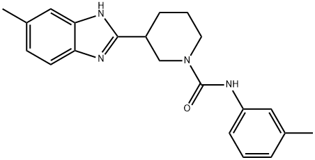 606090-31-7 1-Piperidinecarboxamide,3-(5-methyl-1H-benzimidazol-2-yl)-N-(3-methylphenyl)-(9CI)