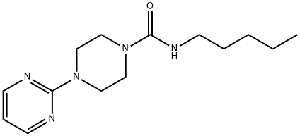 1-피페라진카르복사미드,N-펜틸-4-(2-피리미디닐)-(9CI)
