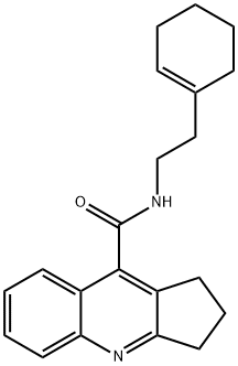 1H-Cyclopenta[b]quinoline-9-carboxamide,N-[2-(1-cyclohexen-1-yl)ethyl]-2,3-dihydro-(9CI),606096-51-9,结构式