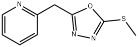 Pyridine,2-[[5-(methylthio)-1,3,4-oxadiazol-2-yl]methyl]-(9CI)|