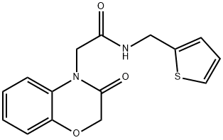 606118-33-6 4H-1,4-Benzoxazine-4-acetamide,2,3-dihydro-3-oxo-N-(2-thienylmethyl)-(9CI)