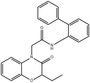 606119-27-1 4H-1,4-Benzoxazine-4-acetamide,N-[1,1-biphenyl]-2-yl-2-ethyl-2,3-dihydro-3-oxo-(9CI)