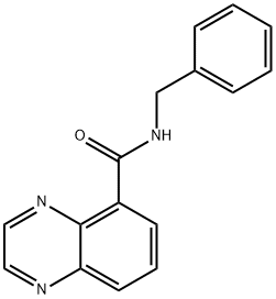 5-퀴녹살린카르복사미드,N-(페닐메틸)-(9CI)