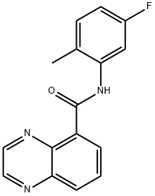 606134-84-3 5-Quinoxalinecarboxamide,N-(5-fluoro-2-methylphenyl)-(9CI)